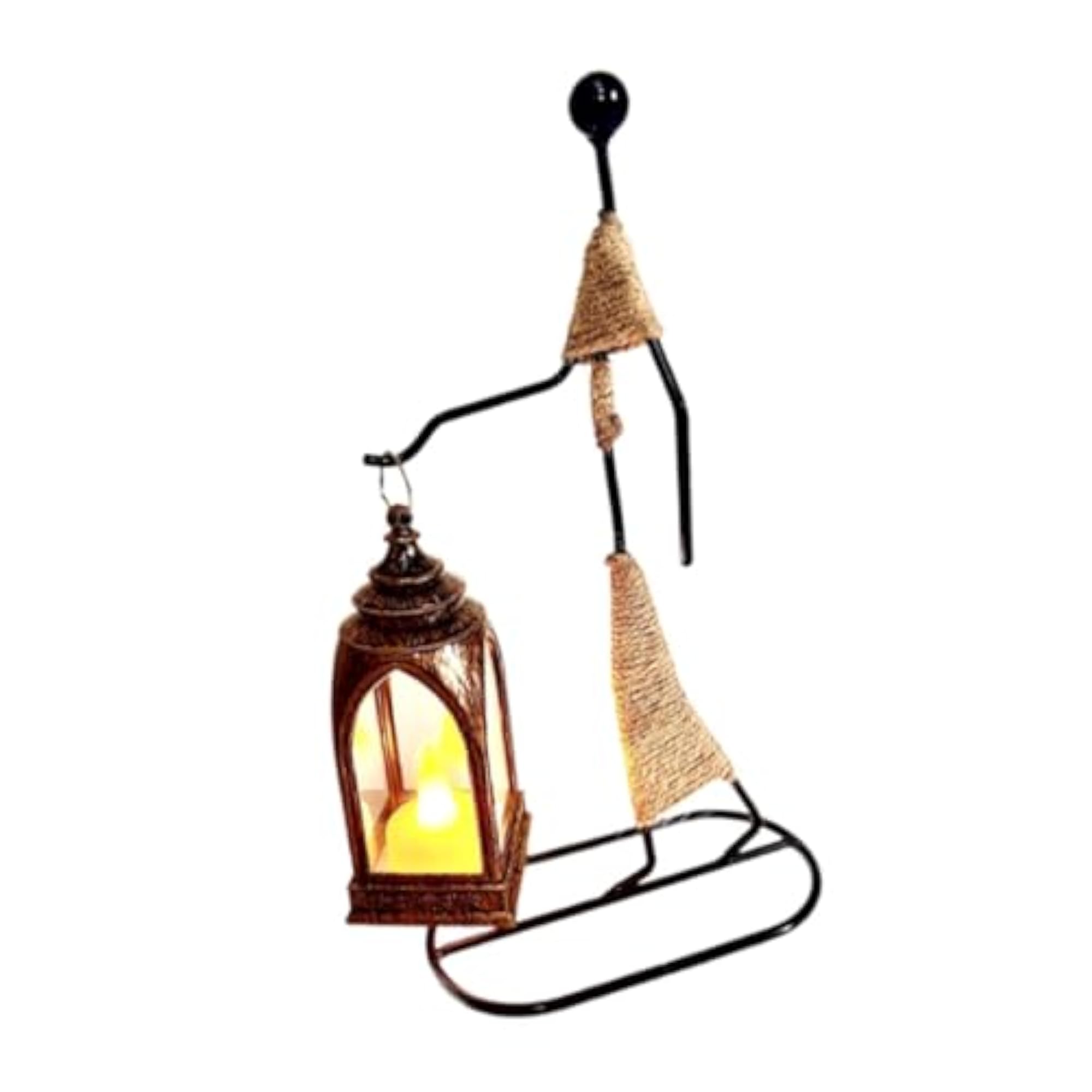 Character Lantern Sculpture Art Candlestick