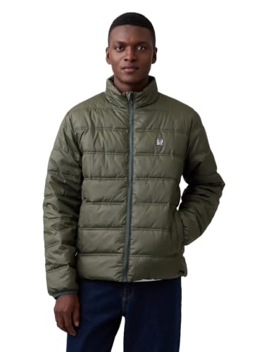 Image of GAP Men's Logo Lightweight Puffer Jacket