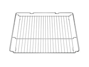NEFF Z11CR10X0 Back- und Grillrost, 45, 5 x 37, 5 cm, Made in Germany, spülmaschinengeeignet, Stahl verchromt