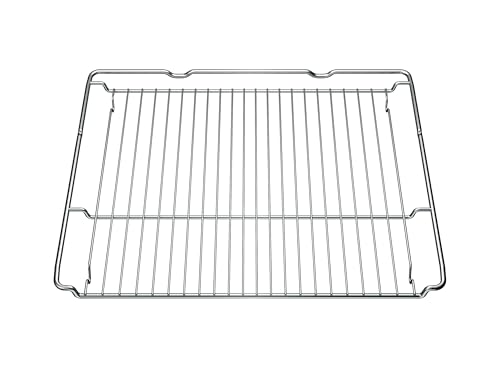 NEFF Z11CR10X0 Back- und Grillrost, 45,5 x 37,5 cm, Made in Germany, spülmaschinengeeignet, Stahl verchromt