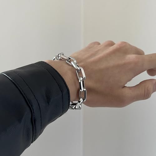 Image of Salty Alpha Anti Tarnish Bracelet for Men | Hand Bands for Boys | Wrist Bracelets for Man | Fashion Jewellery Accessories | Stylish Minimal Jewelry | Gift for Marriage, Birthday, Anniversary