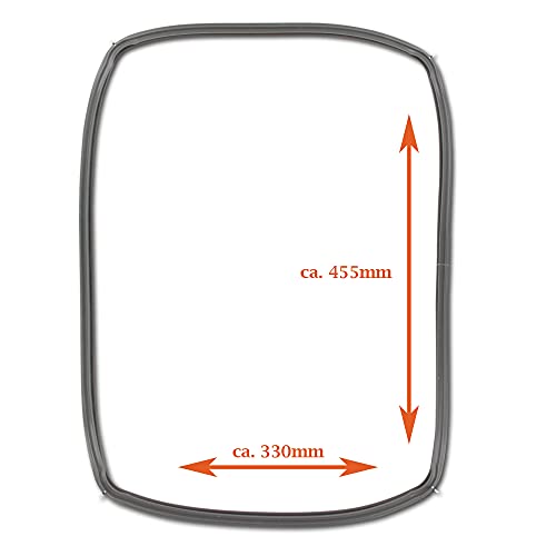 DL-pro Türdichtung für Bosch Siemens 626168 00626168 rundum 4Haken Dichtung Backofendichtung Gummidichtung Dichtungsgummi Dichtgummi Backofentürdichtung für Backofentür Backofen Ofen Herd