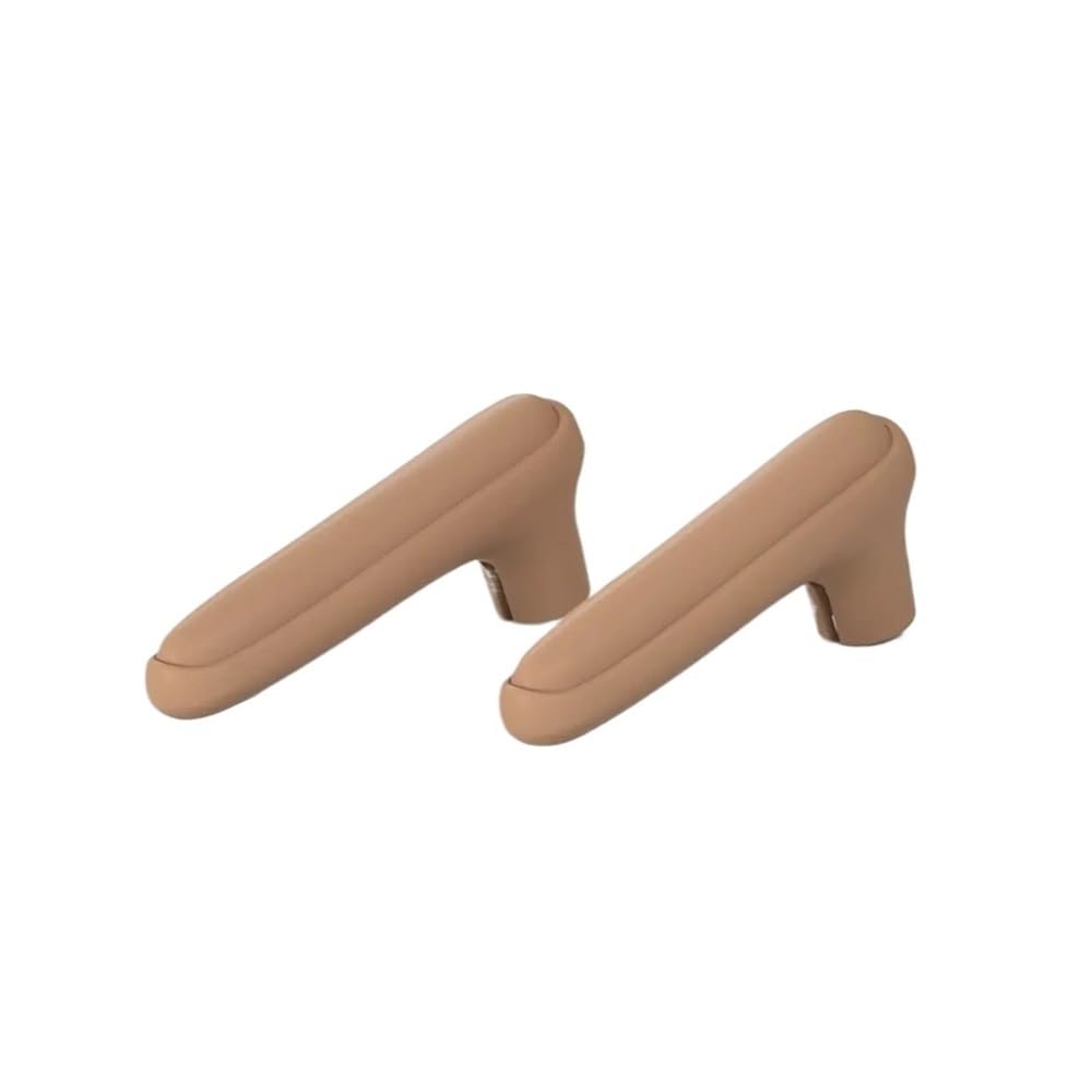 TIANSHENGQI 2PCS Bedroom Baby Safety Household Anti-Collision Wall Protector Door Knob Cover Silicone Handle Sleeve(Coffee)
