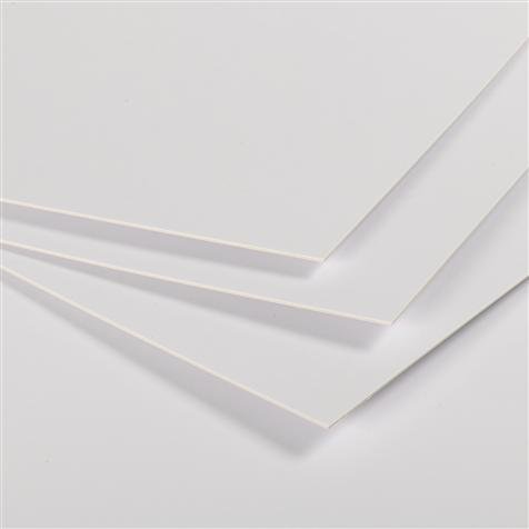 EMI Craft - Pannelli in schiuma, classici, A4, 3 mm, colore: Bianco (Confezione da 10)