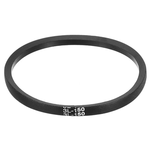 uxcell 3L150 Classic Wrapped Rubber V-Belt, 15"(381mm) Outside Circumference, 3L Profile V Belt 3/8" Width 7/32" Height