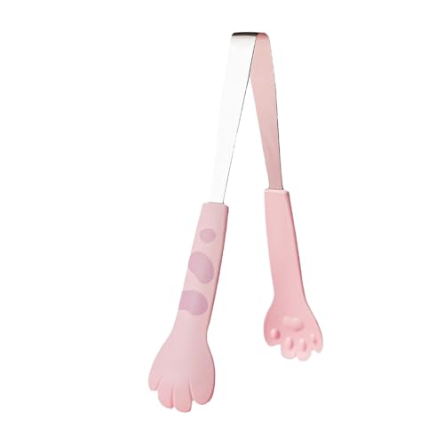 9 Zoll Zange Katze, Küchenzange aus Edelstahl, Küchenzange aus Lebensmittelechtem Edelstahl Zum Kochen für Vorspeisen, Grillen, Servieren, Grillen, Zuckerwürfel (Großes Rosa) 9 Zoll Zange Katze, Küchenzange aus Edelstahl, Küchenzange aus Lebensmittelechtem Edelstahl Zum Kochen für Vorspeisen, Grillen, Servieren, Grillen, Zuckerwürfel (Großes Rosa)