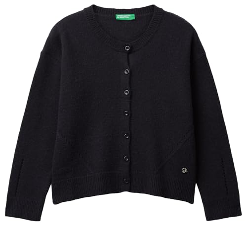 Maglia Coreana Benetton : gilet turquoise 130 cm de qualité supérieure