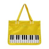 【Conception spacieuse】: Ce sac de partitions de piano propose une conception horizontale avec une grande capacité, vous permettant de stocker non seulement des scores de piano et des manuels, mais aussi un quotidien essentiel, répondant à des besoins diversifiés
