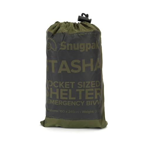Snugpak Stasha Versatile Bivvi Shelter, Waterproof, Lightweight, Olive
