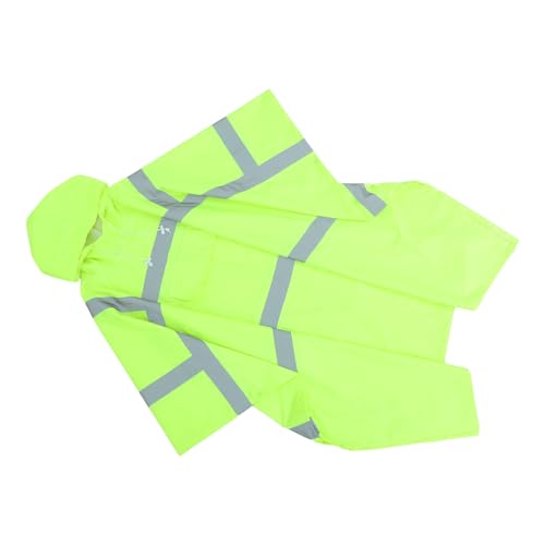Poncho imperméable avec capuche à cordon Toddmomy pour rester au sec dehors