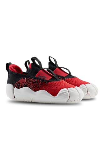 Image of ARETTO Expanding Red Kids Shoes for Growing Feet - Boys & Girls Footwear, Baby Girl Shoes, Sneakers for Boys, Baby Shoes & Comfortable Shoes for Kids | Age 1-9 Years