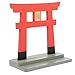 Toyvian Shinto Santuario de Madera Puerta Japonesa Kamidana Shinto Altar Estante Miniatura Santuario Ambientes Exóticos Decoración Asiática para Planta Zen Jardín Decoración Casera