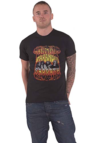 T-Shirt Black Sabbath Paranoid Noir Unisexe en Coton
