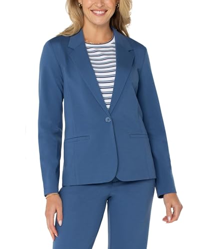 Liverpool Women's Light Weight Ponte Fitted Blazer