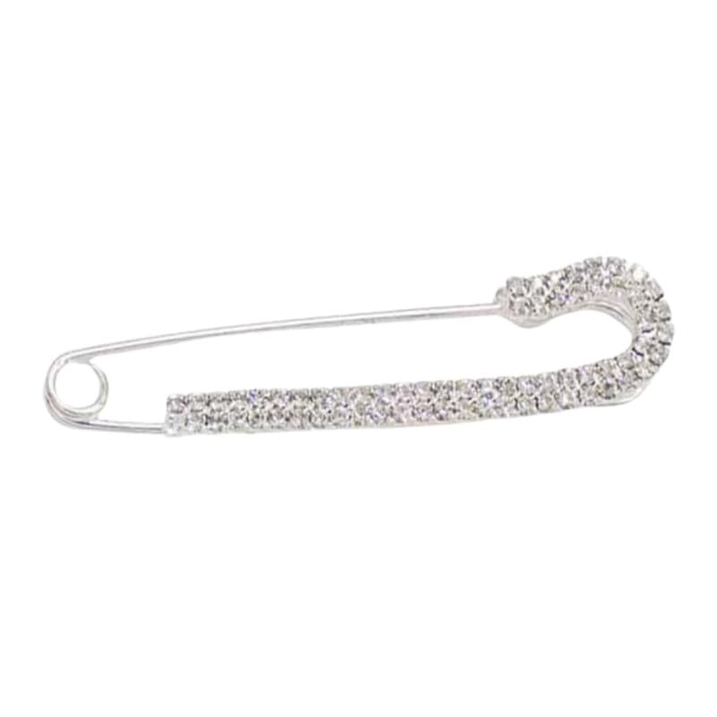 ftk Pearl Stones Chain stylish Safety Pin Claw Brooch-picture-17