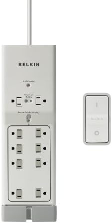 Belkin Conserve AV Switch with Energy-Saving AV Surge Protector and Remote