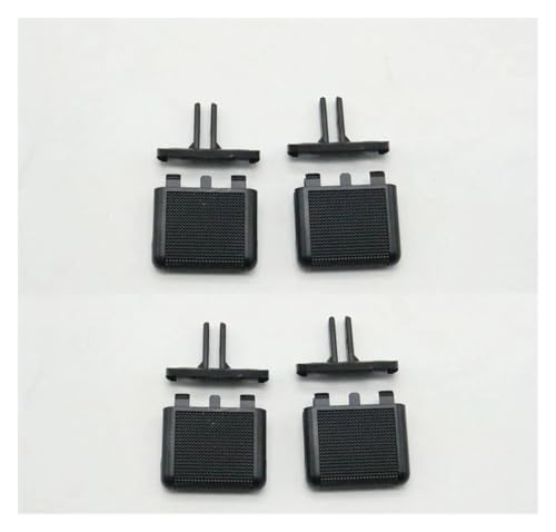 Pestaña de ventilación Prado LC150 2010-2017: kit clip aire acondicionado delantero 4 uds negro
