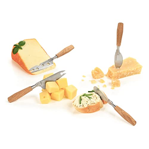 image for BOSKA Stainless Steel Mini Cheese Knives - Oslo For All Types of Chees