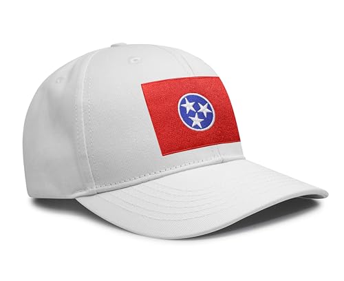 Image of International Tie State Hat for Men and Women, Adjustable Snapback Trucker Baseball Cap with Embroidered Patch