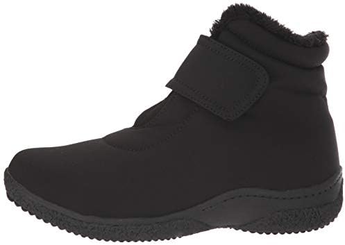 Propét Women's Madi Ankle Strap Obsolete Snow Boot, Black, 6.5 XX-Narrow | Image 7