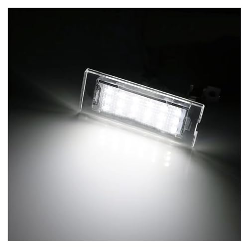 Luz LED para placa matrícula blanca con acabado preciso para modelos X5 y X3 5