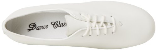 Dance Class Women's PCM401 Full Sole Jazz/Clogging Oxford,White,11 M US - Thumbnail 4