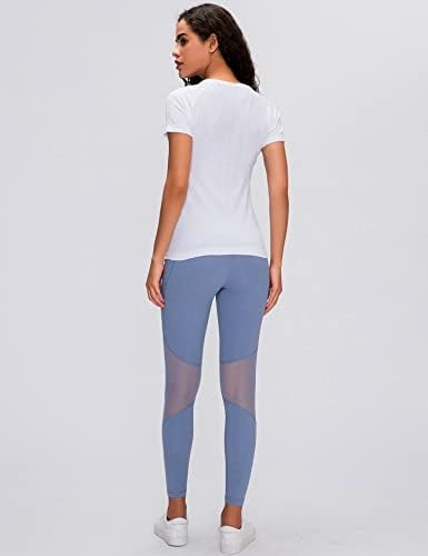 LUYAA Women's Workout Tops Long Sleeve Shirts Yoga Sports Breathable Gym Athletic Top Slim Fit 6 LUYAA Women's Workout Tops Long Sleeve Shirts Yoga Sports Breathable Gym Athletic Top Slim Fit