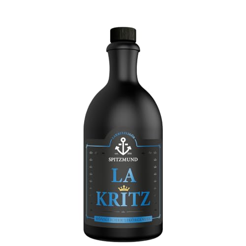 SPITZMUND LA KRITZ 500 ml | Lakritzlikör mit feiner Lakritznote | weich & ausgewogen im Geschmack | sanfte Süßholznote | für Lakritzliebhaber |ideal pur auf Eis & im Cocktail | 20% vol.