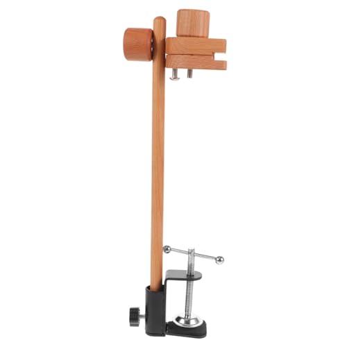 VILLCASE Hoop Stand for Embroidery Wood Material Lap Stand Space-efficient Embroidery Table