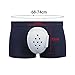 Ibluelover Circumcision Underwear for Men After Circumcision Foreskin Cut Boxer Briefs Protective Cover Men Underwear, 1PC, 2XL Deep Blue