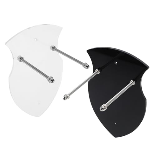 KOMBIUDA Sword Stand Wall Mount Rack Acrylic Sword Hanger Wall Hooks Axes Home Decor Display