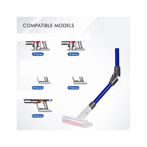 Rallonge pliable pour Dyson évite le mal de dos sous les lits