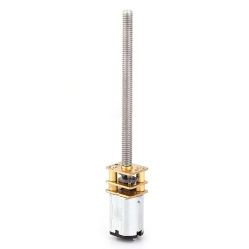 Jeffergarden ���{�b�g���D�ƌ����̍����x�����@�\��������ϋv���̂��� M4x55mm 12V �M�A���[�^�[ (1000RPM)