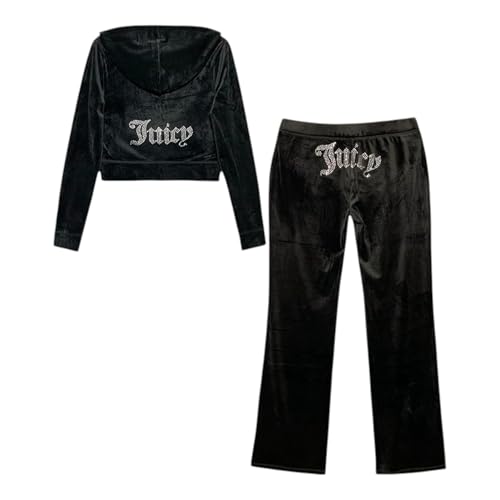 Juicy Couture Women's Bling Velour Tracksuit