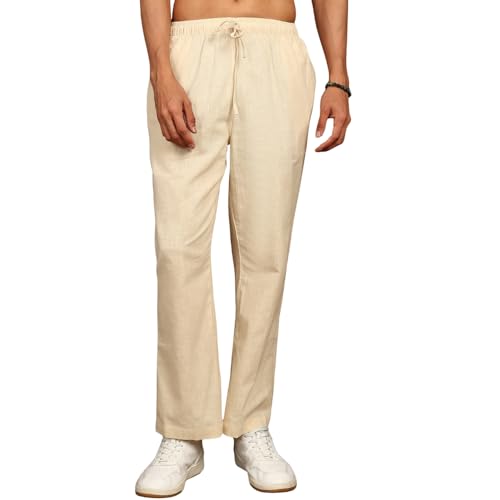 Image of Men's Cotton Linen Pajama