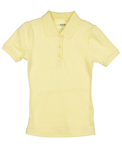 Image of French Toast Little Boys' Short Sleeve Pique Polo (Yellow - 2T)