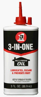 Wd-40 3-in-1 oil 3oz; multi purpose drip [PRICE is per CAN]