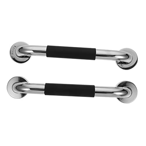 DEARMAMY 2 Piezas Asideros de Baño Antideslizantes para Personas Mayores de Unidades de Inoxidable y Barras de Seguridad para Ducha y Baño Soporte Práctico y Duradero para Ancianos y
