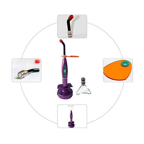 Doc.Royal Purple 5W Wireless Cordless LED Cure Light Lamp 1500mw/cm with Tip US Stock.