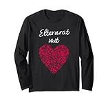Elternrat mit Herz Elternsprechtag Elternabend Ehrenamtlich Langarmshirt
