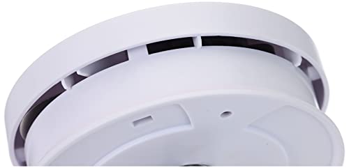 Brennenstuhl Rauchmelder RM C 9010 mit austauschbarer Batterie (geprüft nach EN 14604, durchdringendes Alarmsignal) weiß (Packung mit 2)