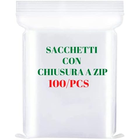 Transparente Plastiktüten mit wiederverschließbarem Reißverschluss Cover