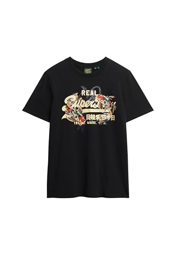 T-shirt VL Tokyo Relaxed Superdry S manches courtes homme coton
