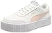 PUMA Mädchen Carina Lift Jr Sneaker, Puma White Chalk Pink, 37 EU