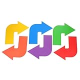 Toddmomy 6 Stück Teiliges Pickleball Trainingsset mit Rutschfesten Markern...