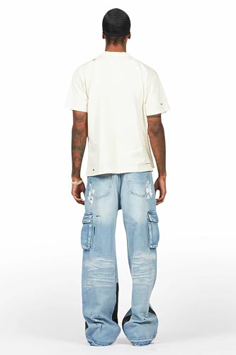 Men's Dru Painter Baggy Cargo Jean4