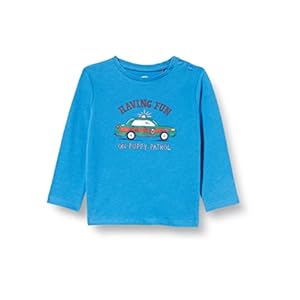 s.Oliver Baby-jongens T-shirt met lange mouwen, blauw, 74 cm