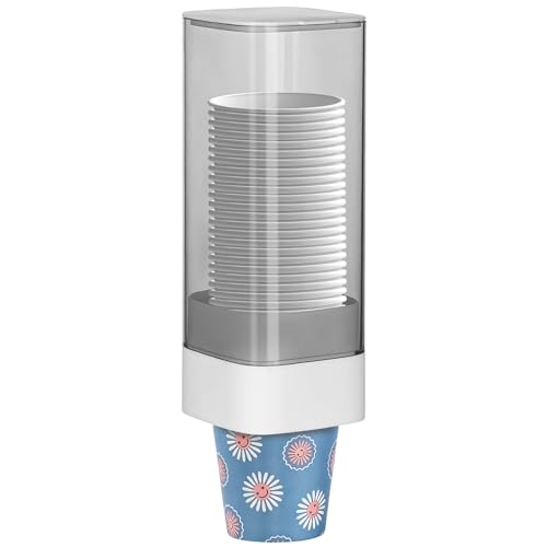 Cup Dispenser Pull Type Wall Mount Cup Holder for Water Cooler