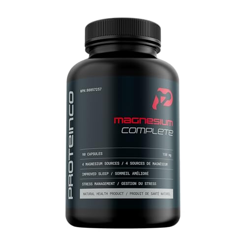ProteinCo | Magnesium Complete | 150 mg | High Potency 4 Magnesium sources Complex | Malate - Glycinate - Fumarate - Orotate | 90 capsules