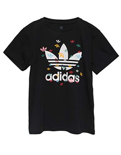 adidas Originals Kids Unisex Tee Black/Multicolor X-Large